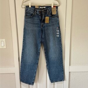 Levi's ‘94 Baggy Mid Rise Relaxed Fit Denim Jeans - Classic Blue